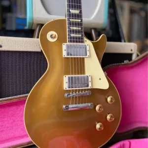 (2024) ‘57 Gibson Les Paul custom shop VOS double-gold with dark-back