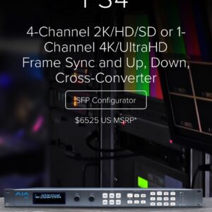 AJA FS4 Video Production 4K Scaler For Sale