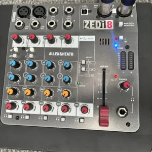 Allen & Heath ZEDi-8 8-channel Mixer with USB Audio Interface