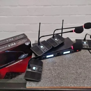 Hybrid+ Wireless Conference microphone System (4 mics)