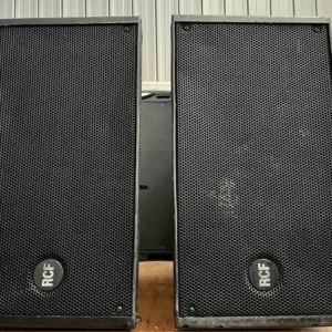 2x RCF HDL10-A Active 10” Tops