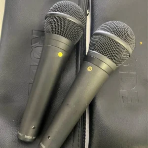 2x Rode M1 Dynamic Microphones
