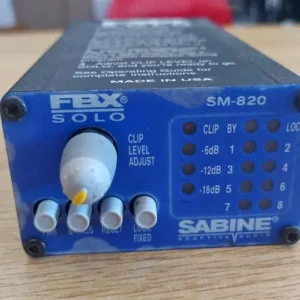 Sabine SM820 FBX-SOLO Mic Level Feedback Suppressor