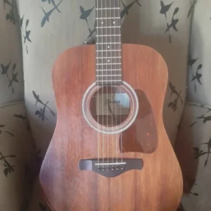 Ibanez aw54jr all Mahogany Acoustic Guitar with Pickup