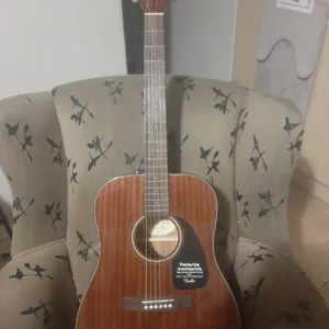 Fender cd60e all Mahogany Acoustic Guitar with Pickup.