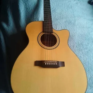 Crafter HGE-100 OP/N Silver Series Grand Auditorium Acoustic Guitar w/ EQ : Natu