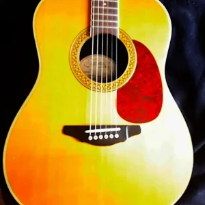 Awesome Morris Ovation State of Art Handcrafted Acoustic Electric guitar