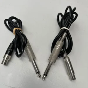 TA3F TO ¼ Inch Male Line Level Adapter Cables