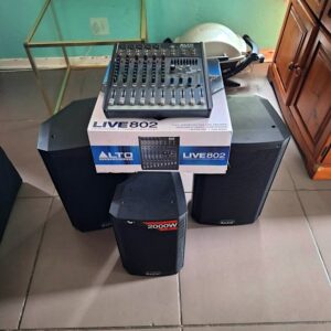 Alto PA system (pre-owned) as new
