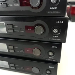 Shure SLX4 (L4)Receivers only( no psu, no antennas) (each)