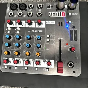 Allen & Heath ZEDi-8 8-channel Mixer with USB Audio Interface