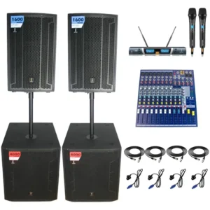 IMIX APA12A AND M18P ACTIVE SPEAKER COMBO