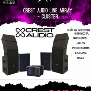 PEAVEY CREST AUDIO LINE ARRAY CLUSTER