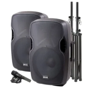 GEMINI PA-SYS15: DUAL SPEAKER PA PACKAGE