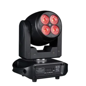 FOUR STAINED SHAKING HEAD LAMP