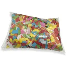 1KG MULTICOLOR CONFETTI PAPER