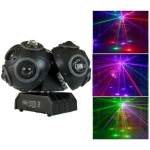 IMIX TRINOVA 3 HEADS ROTATION FOOTBALL MOVING HEAD LIGHT