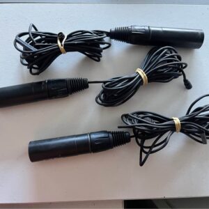 Sennheiser MKE-2-PC Omnidirectional Lavalier Mic with XLR Connector (each)