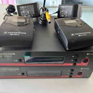 2x Sennheiser EW152 G3 Wireless Bodypack Microphone Systems – no mics (each)