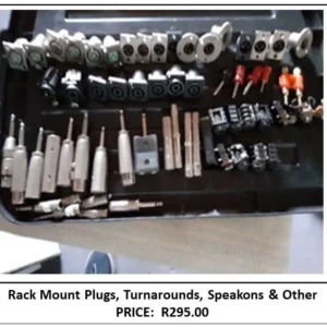 Rack Mount plugs, Turnarounds, Speakons & Others