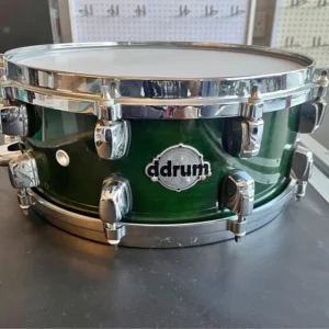 ddrum Snare Drum Green (maple shell) with bag