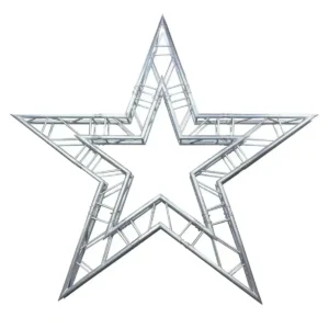 ALUMINUM STAR-SHAPED TRUSS (5M)