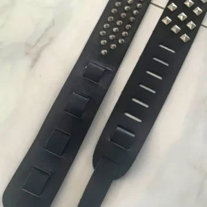2 high quality “Rockers ” leather guitar straps