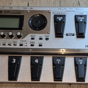 BOSS GT-10 multi-effects guitar pedalboard