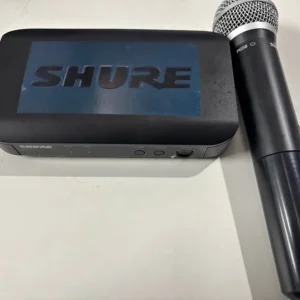 Shure BLX Wireless Microphone Receiver and PG58 Handheld (power supply not suppl