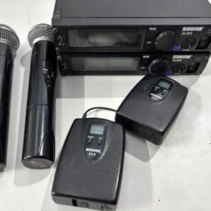 Shure ULXP Wireless Microphone Systems with Handheld & Beltpack (each)