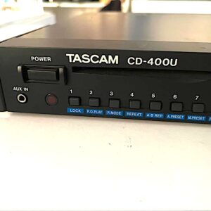 TASCAM CD-400U CD/SD/USB Player with Bluetooth and AM/FM Tuner