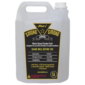 Phat J Oils DENSE Smoke Fluid 5L