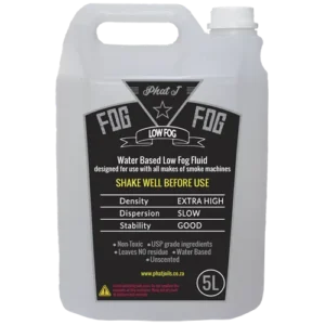 Phat J Oils LOW FOG Fluid 5L