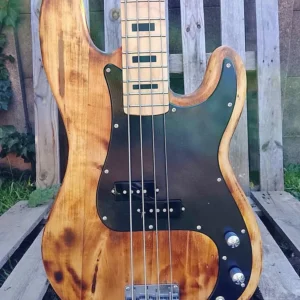 Natural finish 4 string P Bass Guitar