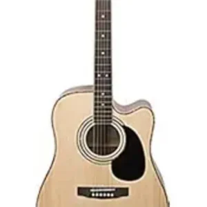 Awesome Cort Handcrafted Acoustic guitar with all the bells and whistles includi
