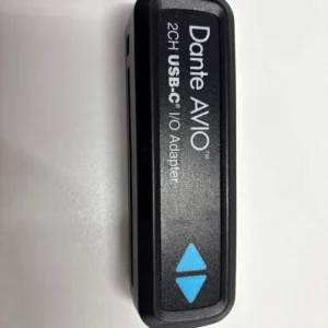 Audinate Dante AVIO 2×2 USB Type-C I/O Adapter for Dante Audio Network