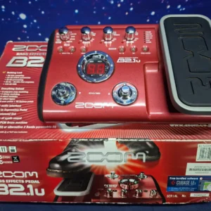 Zoom B2.1u Bass Multi-Effects Pedal & USB Interface