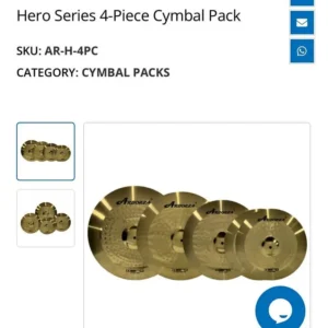 Arborea Hero Cymbals